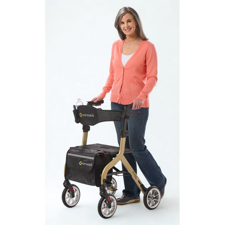 Comodita Piuma Ultra light (16 lb) Stylish rollator/walker with