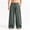 Green, variant on Mens Big and Tall Linen Pants Wide Leg Baggy Pants Elastic Waist Casual Summer Beach Palazzo Trousers Size M-5XL Beige