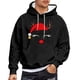 thumbnail image 3 of MHFRRA Sudadera con Capucha para Parejas, Divertida y A Juego, de Manga Larga, Estilo Informal y Deportivo Negro, 3 of 5
