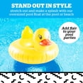 thumbnail image 2 of Pato gigante hinchable Pool Float BigMouth Inc., 160 cm de ancho, 2 of 5