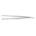 thumbnail image 4 of Pinzas para alimentos largas de acero inoxidable plateadas, rectas, para uso doméstico, médico, herramienta de cocina y jardín, 30 cm, 4 of 15