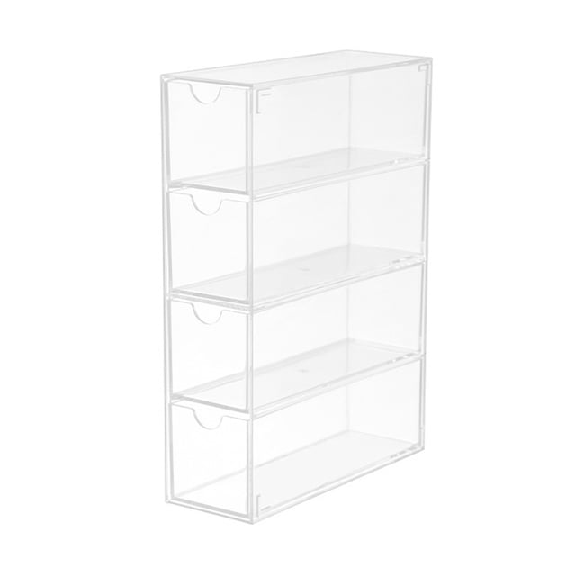 CIMAXIC Acrylic Dust-proof Eyeglasses Storage Box Transparent Sunglasses Storage Box,9.69"X6.89"X2.52"
