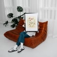 thumbnail image 2 of The Secret Swing - Illustration Whimsical Fantasy Watercolor Floral Mystical Black Framed Wall Art Print 5 x 7 inches, 2 of 6