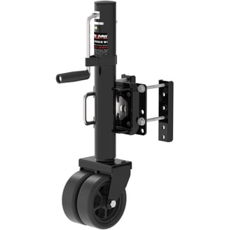 Bulldog Heavy Duty Square Trailer Jack, 12000 Lb Lift, Steel