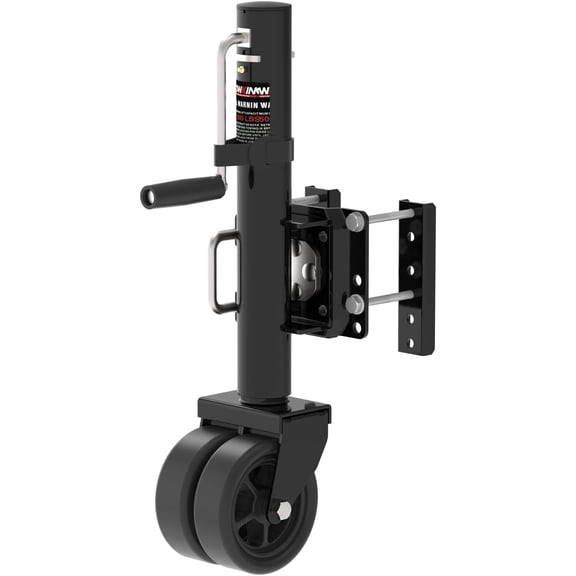 STORKING 2000 lbs Upgraded Boat Trailer Jack, 10" Lift, Bolt On Trailer Jack for RV, Boat and More, Black