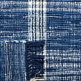thumbnail image 5 of Safavieh Montauk Yazmin Checkered Cotton Area Rug, Blue/Beige, 8' x 10', 5 of 9