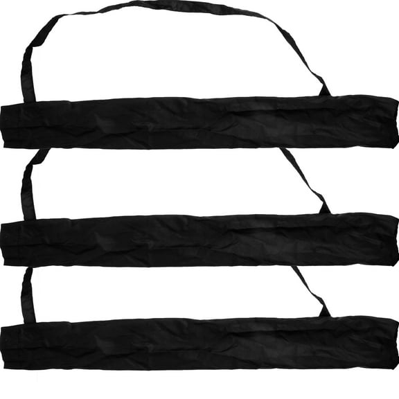 3 Pcs Umbrella Storage Bag Compact Lightsaber Tote Umbrellas Organizer Handbag Travel Black