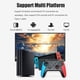 thumbnail image 5 of Para Switch PS3 PC Controlador inalámbrico compatible con Bluetooth (negro, rojo, azul) Likrtyny Accesorios electrónicos, 5 of 6