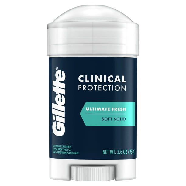 Gillette Antiperspirant Deodorant for Men, Clinical Soft Solid
