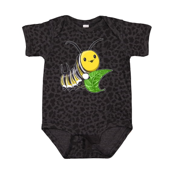 Inktastic Monarch Butterfly Caterpillar Cute Baby Insect Boys or Girls Baby Bodysuit