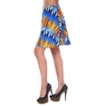 thumbnail image 2 of Women's Chevron Printed Fit and Flare Skirt, 2 of 3