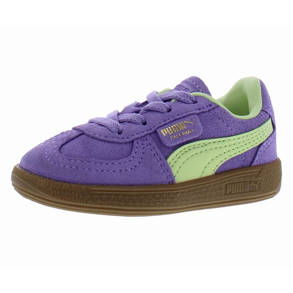 Puma Palermo AC Infant/Toddler Infant/Toddler Shoes Size 5, Color: Lavender Alert/Cool Cucumber