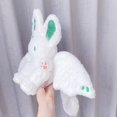 thumbnail image 5 of Juguete de peluche de conejo de murciélago Kawaii creativo para niños, lindo conejito de dibujos animados con alas, muñeco de peluche, almohada de Animal de peluche para niños, regalo de cumpleaños, 3, 5 of 5