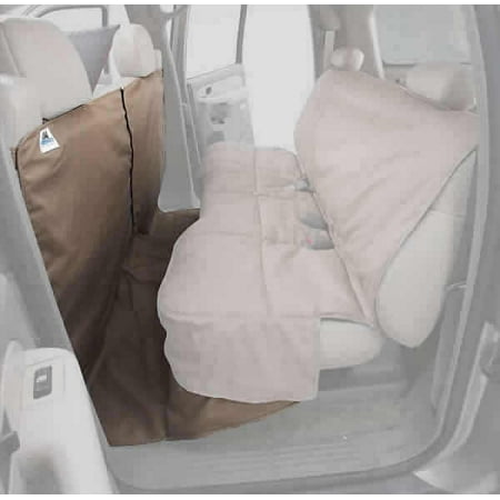 CoverAll Rear Seat Protector: 2008-12 Fits AUDI A5 COUPE (Polycotton, Taupe) (Best 4 Seat Coupe)