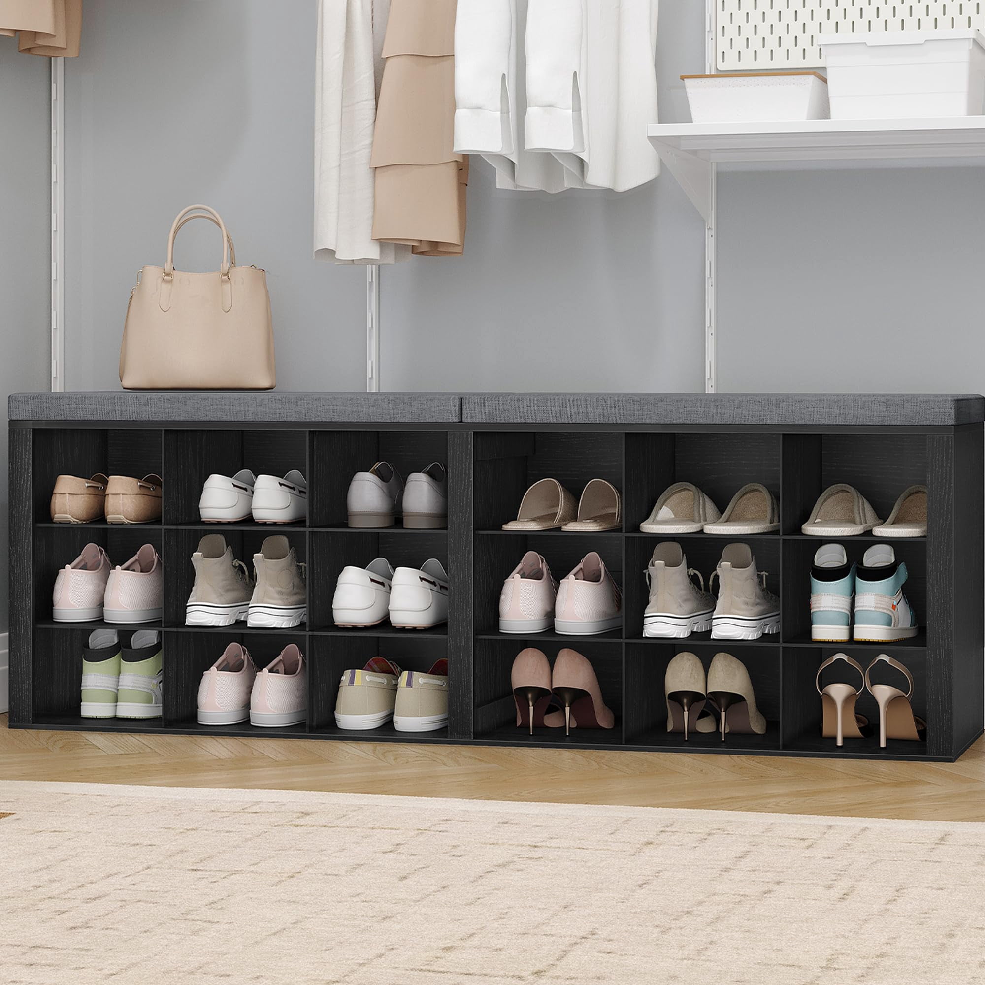 Ikea Storage bench, white, blue 383834.232020.146 - Walmart.com