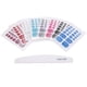 thumbnail image 5 of 8 hojas de pegatinas para uñas de los pies, delicadas pegatinas para uñas de los pies, exquisitas calcomanías para uñas de los pies para mujeres y niñas con 1 lima de uñas, 5 of 7