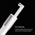 thumbnail image 3 of 3 Pieces Sewing Needle Inserter Automatic Needle Threader Needle Threading Tool for Sewing Machine (Blue and White), 3 of 6