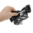 thumbnail image 4 of Unique Bargains 1 Pc Elegant Flower Bow Ribbon Hair Clips Black, 4 of 5