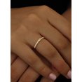 thumbnail image 5 of 1pc Simple 925 Silver Ring With Stone And 18k Gold Plating, Ideal For Women's Everyday, Vacation And Dating Wear, Gift, 5 of 5