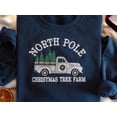 thumbnail image 2 of EMBROIDERED North Pole Christmas Tree Farm Sweatshirt, Christmas Tree Shirt, Vintage Christmas, Merry Christmas Tee, Holiday Season Crewneck, 2 of 5