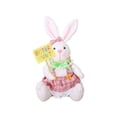 thumbnail image 2 of Juguetes de piscina, juguetes para bebés, juguetes para niños pequeños, muñeco de conejito de Pascua, conejito zanahoria, ambiente de Pascua, decoraciones de mesa para sala de estar y dormitorio, muñe, 2 of 6