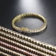 thumbnail image 2 of Pulsera con hebilla de lengüeta de pato y circonita con incrustaciones de cobre de una sola fila hecha a mano con cadena de tenis de estilo hip-hop europeo y americano con diamantes, 2 of 5