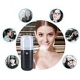 thumbnail image 3 of 2 Pieces Face Sprayer 30ml Face Skin Water Mist Atomizer Facial Skin Moisturizing Portable Sprayer  Black, 3 of 9
