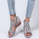 thumbnail image 2 of Amzcrzy Zapatos de mujer,Zapatos de mujer,Zapatillas de mujer, Sandalias cómodas con cuña y hebilla para mujer Sandalias Mujer Zapatillas De Casa, 2 of 6