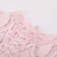 thumbnail image 4 of WILLBEST Robes Vertes pour Femmes Mode Dentelle Broderie Longue Robe Demi-Col Roulé Robe Ajourée Nouvelle Robe de Fête à Manches Longues Printemps, 4 of 7