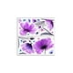thumbnail image 2 of Injueey Purple Decals Flying PVC Simple Self-adhesive Stickers Self-Assembly Decor Window Sticker Wall Art Mural Living Type2, 2 of 6