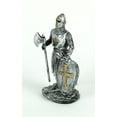 thumbnail image 2 of Chevalier Templier en Armure Maniant une Hache de Bataille et une Statue d'Épée, 2 of 3