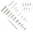 thumbnail image 6 of FRCOLOR 200PCS Spring Assortment Spiral Spring Galvanized Spring Set Spring Rate Extension Spring for Mechine,59.84"X5.91"X0.04", 6 of 11
