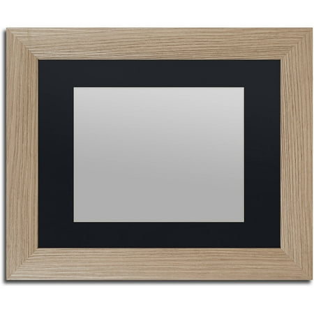 fine 11x14 8x10 trademark birch mat duty heavy frame wood walmart