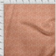 thumbnail image 4 of oneOone Cotton Poplin Rust Brown Fabric Watercolor Sewing Material Print Fabric By The Yard 56 Inch Wide, 4 of 4