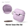 thumbnail image 4 of Funda de silicona Elago compatible con AirPods 3rd Gen Lavender, 4 of 9