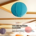 thumbnail image 4 of Weiweiguan 100Pcs Ceiling Hook Clips T-bar Squeeze Hangers Drop Suspended Ceiling Hooks, 4 of 7
