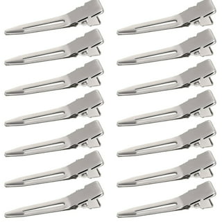 TureClos 50 Pack 1.75 Inches Single Prong Curl Metal Hair Clips
