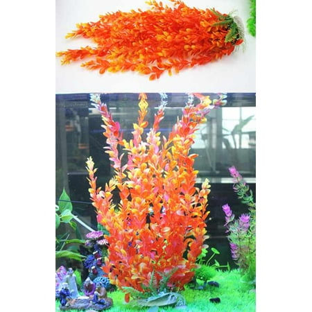 Aquarium Artificial Plants, Large Aquarium Plants Plastic Fish Tank ...