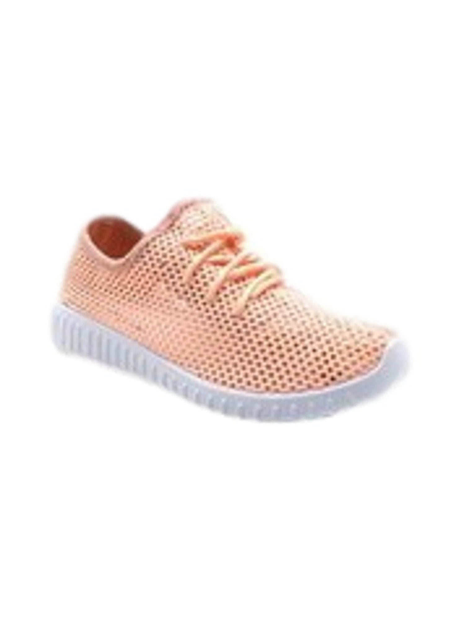 Trending Knit Sneakers, Pink - Walmart 