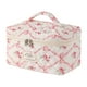 thumbnail image 1 of Bolsa de maquillaje, bolsa de cosméticos, bolsa de maquillaje grande para mujeres, pequeña, fresca y encantadora, bolsa de cosméticos pequeña, bolsa de lavado portátil, envoltura de maquillaje de algo, 1 of 2