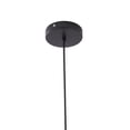 thumbnail image 2 of Design Living 1-Light D7.87" Clear Dented Jar Pendant Light with Black Hardware, 2 of 6