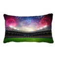 thumbnail image 1 of EREHome people fans fireworks cloudy sky Pillow Case Cover Set 20x30 Inch, 1 of 1