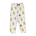 thumbnail image 4 of Goofa Gnome With Sunflower Printed Soft Pajama Pants for Women, Wide Leg Comfy Casual Lounge Yoga Pants-Large, 4 of 9