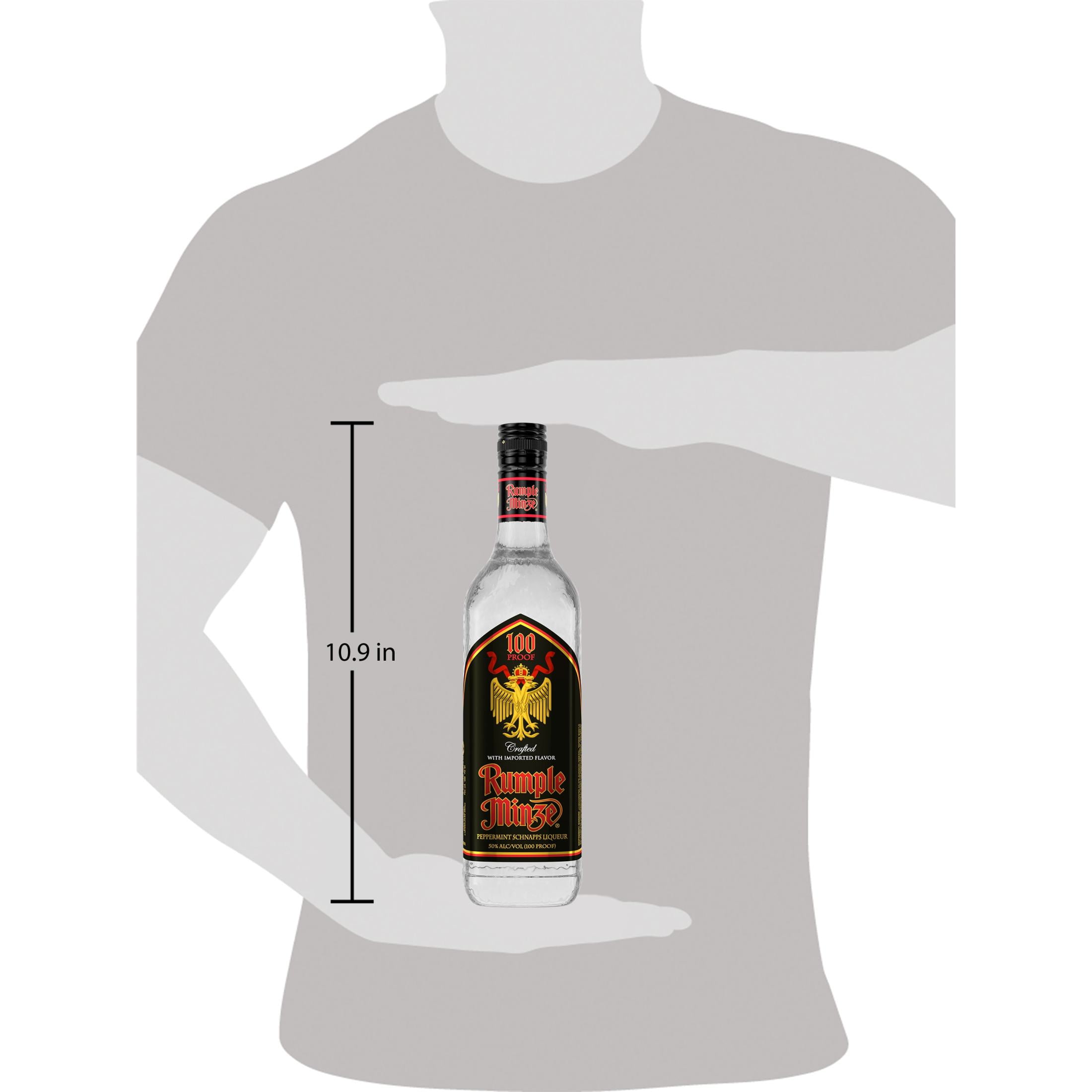 Rumple Minze Peppermint Schnapps, 750 mL, 50% ABV