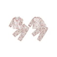 thumbnail image 2 of Gupgi Little Girl Easter Sleepwear 2pcs Spring Kid Pajamas Bow Rabbit/Egg Bunny Long Sleeve Tops Long Pants, 2 of 9