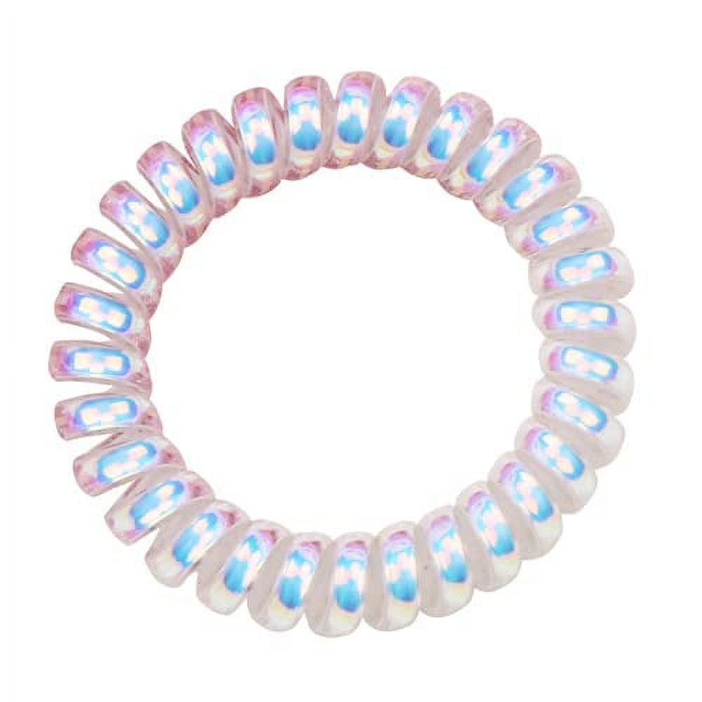 Nogis 10 Pcs Spiral Hair Ties No Crease, Coil Hair Ties, Phone Cord Hair Ties, Hair Coils, Hair Ties for Women