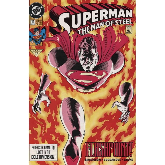 Superman: The Man of Steel #11 VF ; DC Comic Book