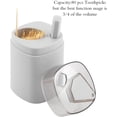 thumbnail image 3 of 3 PCS Toothpick Holder Dispensers, Pop-Up Automatic Tooth Pick Dispenser for Kitchen Restaurant Thickening Toothpicks Container Pocket Novelty, Sturdy Safe Portable Toothpicks Storage Box, 3 of 7