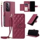 thumbnail image 1 of Funda tipo billetera GANGXUN para OPPO Reno 12 Pro 5G – Tapa abatible con correa para mujer, 1 of 5