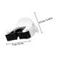 thumbnail image 2 of unbranded 4Ud Colgador De Trapeador Negro Con Fuerte Sin Perforar, 2 of 8